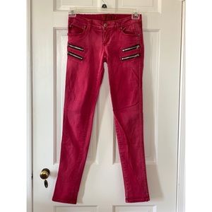 Red Skinny Jeans